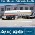 Heavy Duty 40.5cbm LPG Cooking Gas Tanker Semi Trailers 20mt